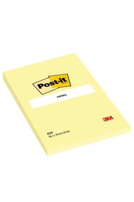 3M Not Kağıdı Post-It Süper Sarı 102 x 152 mm 659 - 1