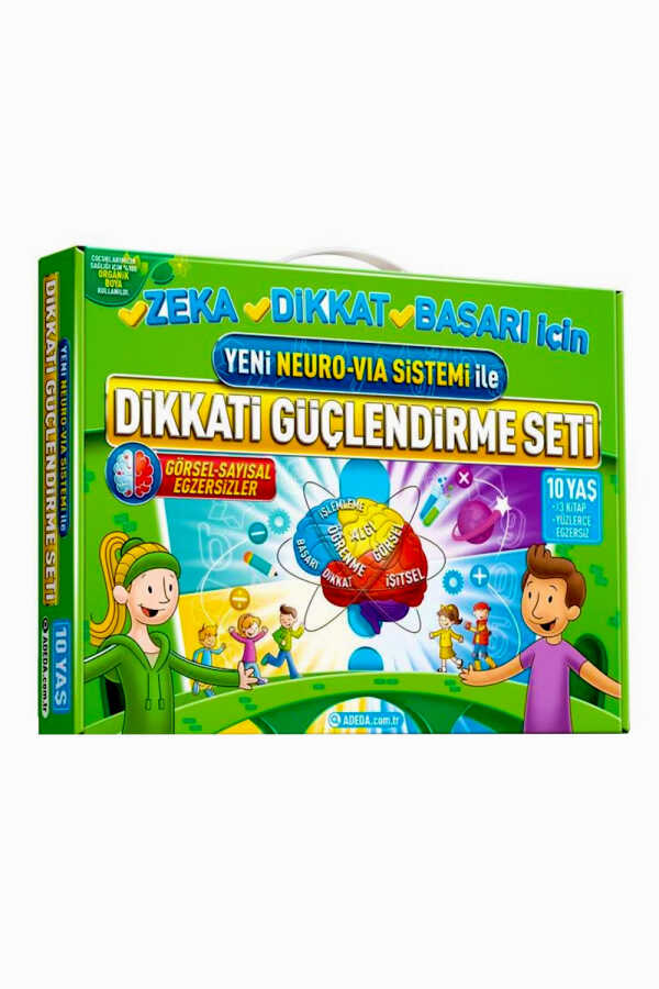 Dikkat Güçlendirme Seti 10 Yaş Yeni Neuro