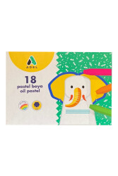 Adel 18 Renk Köşeli Pastel Boya 857 - 1