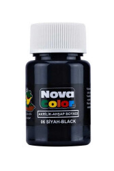 Nova Color Akrilik Boya Siyah Şişe Nc-174 - Nova Color