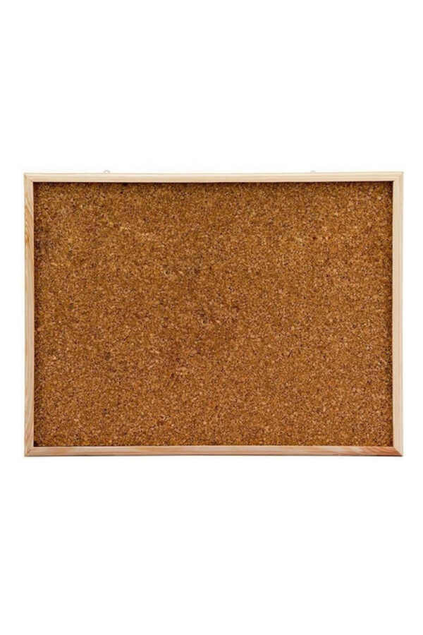Akyazı Simge Ahşap Çerçeve Mantar Pano 30 X 45 Cm