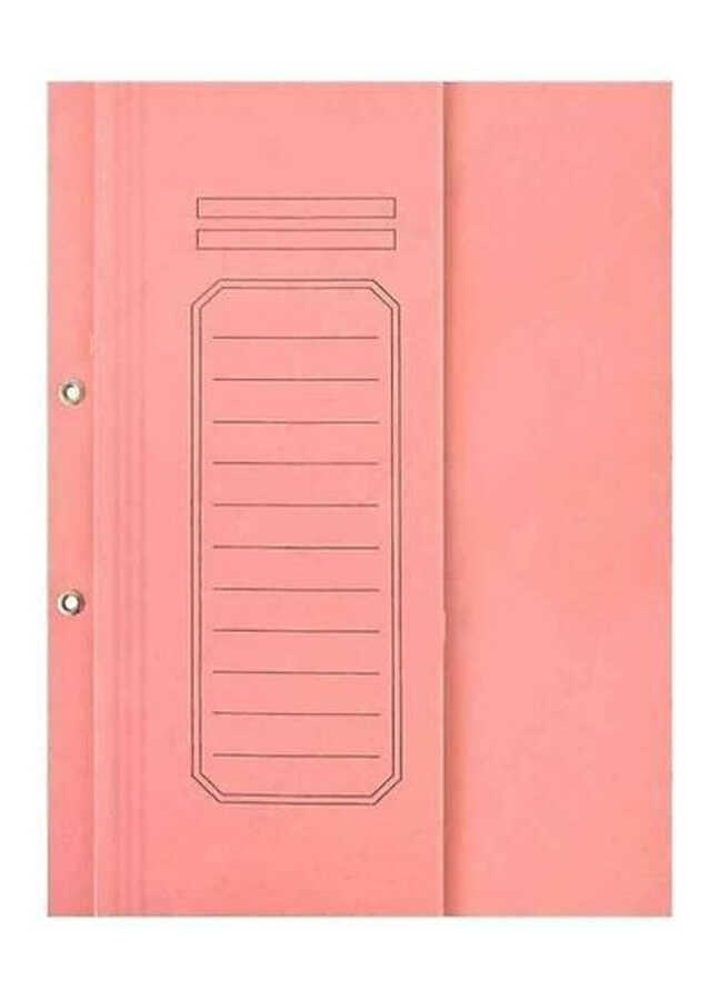 Alemdar Pembe Lüks Yarım Kapak Kapsüllü Dosya