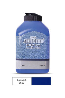 Artdeco Lacivert Akrilik Boya 500 ml - 1