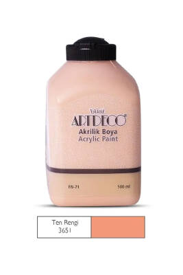 Artdeco Ten Rengi Akrilik Boya 500 ml - 1