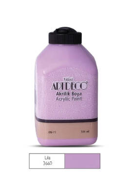 Artdeco Lila Akrilik Boya 500 ml - 1