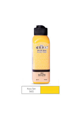Artdeco Akrilik Boya Koyu Sarı 140 ml - 1