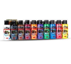 Artdeco Akrilik Boya Set - Temel Renkler 10 x 50 ml - Artdeco