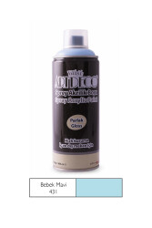 Artdeco Bebek Mavi Sprey Akrilik Boya 400 ml - Artdeco