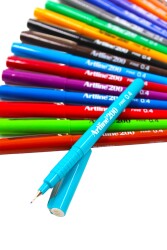 Artline 200N Fine 0.4 Keçe Uçlu Kalem Seti (20 Adet) - 3