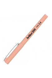 Artline 200N Fine Keçeli Yazım ve Çizim Kalemi 0.4 mm Kayısı - 1