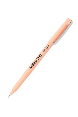 Artline 200N Fine Keçeli Yazım ve Çizim Kalemi 0.4 mm Kayısı - 2
