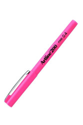 Artline 200N Fine Keçeli Yazım ve Çizim Kalemi 0.4 mm Pembe - Artline