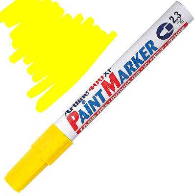 Artline Yazım ve Çizim Kalemi Sarı 400Xf - 1