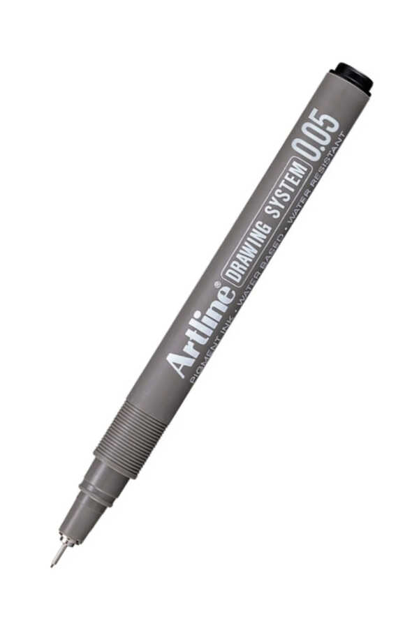 Artline 2305 Drawing Çizim Kalemi 0.05 Siyah 