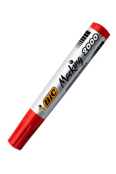 Bic Kırmızı Yuvarlak Uç Permanent Koli Kalemi 2000 - 2