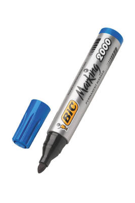 Bic Mavi Yuvarlak Uç Permanent Koli Kalemi 2000 - 2