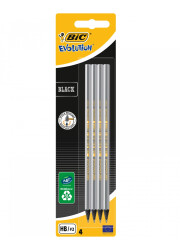 Bic Evolutıon Black Kurşun Kalem 4'lü - 1