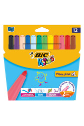 Bic Kıd Xl 12'li Jumbo Keçeli Kalem - BIC