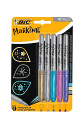 Bic Markıng Color Metalik 5'li - 1