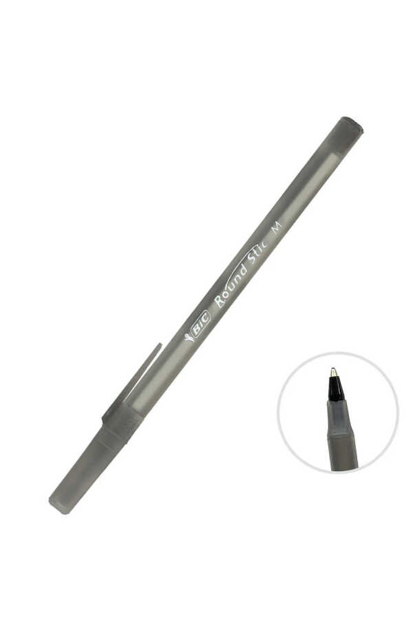 Bic Round Stıc Siyah Tükenmez Kalem 