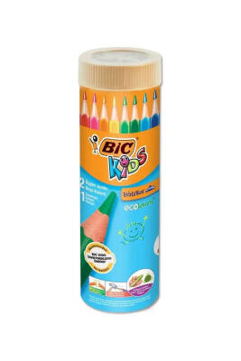 Bic Üçgen Jumbo Boya Kalemi 12+1 Metal Tüp - 1