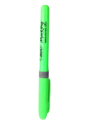 Bic Yeşil Kalem Tipi Fosforlu Kalem 811932 - 1