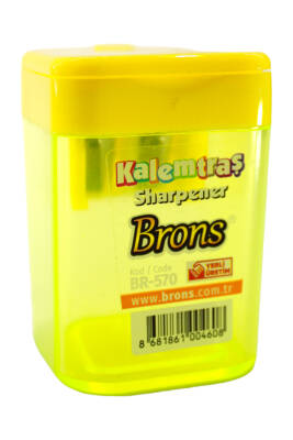 Brons Kare Hazneli Kalemtıraş Br-570 - 18