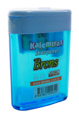 Brons Üçgen Hazneli Kalemtıraş Br-572 - 17