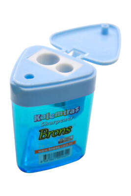 Brons Üçgen Hazneli Kalemtıraş Br-572 - 18