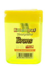 Brons Üçgen Hazneli Kalemtıraş Br-572 - 13