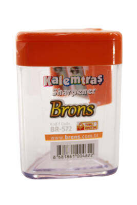 Brons Üçgen Hazneli Kalemtıraş Br-572 - 9