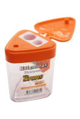 Brons Üçgen Hazneli Kalemtıraş Br-572 - 10