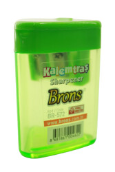 Brons Üçgen Hazneli Kalemtıraş Br-572 - 5