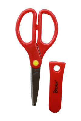 Brons Öğrenci Makası Koruma Kılıflı Br-702 - 8