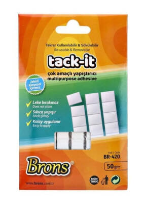 Brons Hamur Yapıştırıcı Tack-İt 50 gr Br-420 - 1