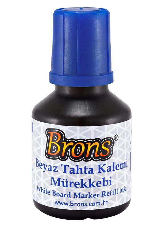Brons Tahta Kalemi Mürekkebi Mavi 30 Cc Br-351