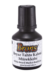 Brons Tahta Kalemi Mürekkebi Siyah 30 cc Br-350 - Brons