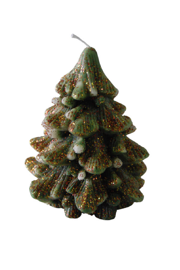 Can Yılbaşı Çam Ağacı Mum 12 Cm