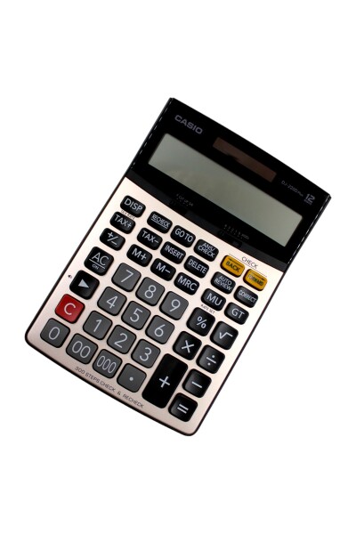 Casio Dj-220-D PLUS 12 Hane Masa Tipi Hesap Makinesi - 5