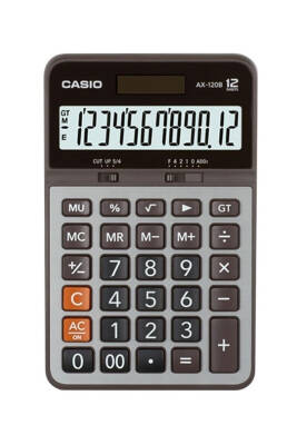 Casio Ax-12-B 12 Hane Masa Tipi Hesap Makinesi - 1