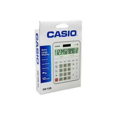 Casio Dx-12-B 12 Hane Masa Tipi Hesap Makinesi - 2