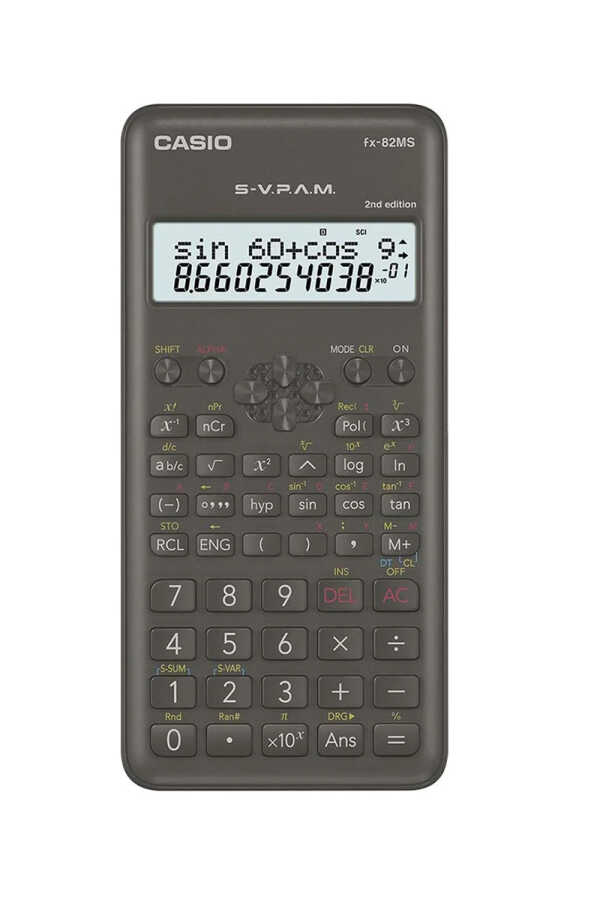Casio Fx-82 Ms Fonksiyonlu Hesap Makinesi