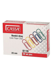 Cassa Renkli Ataş 28 mm Kod:8110 - Cassa