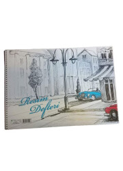 Çınar Spiralli Resim Defteri 15 Yaprak 24 x 34 cm - Çınar