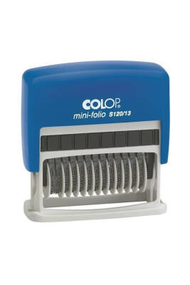 Colop S120 Mini Tarih Kaşesi Türkçe - 1