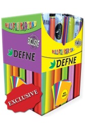 Defne Fon Kartonu 50 x 70 cm 10'lu Karışık Rulo - 2