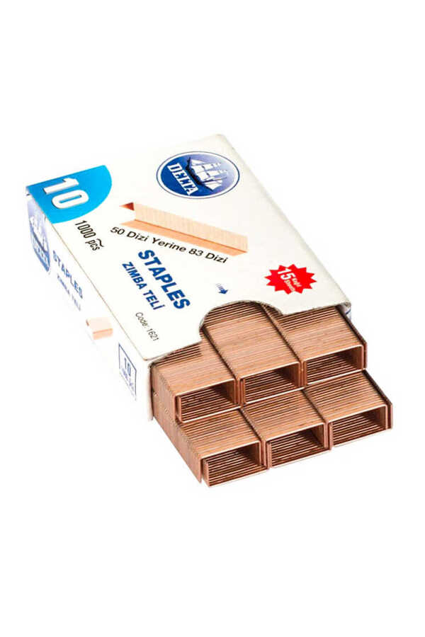 Delta 1621 Eco Sarı Zımba Teli 1000