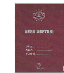 Dilman 8 Ders Defteri Yoklamalı - İmperteks Kapak - Dilman