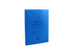 Dilman Anaokulu Sınıf Defteri Plastik Kapak - Dilman