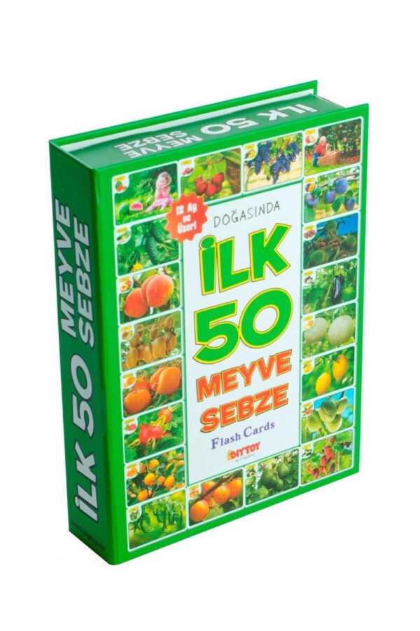 Diytoy Flash Cards İlk 50 Meyve Sebze